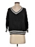 American Eagle Outfitters 100% Cotton Black Pullover Sweater Size S - photo 1