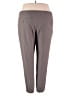 Alfani Solid Gray Casual Pants Size XXL - photo 2