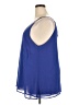 Michel Studio 100% Polyester Blue Sleeveless Blouse Size 20 - photo 5