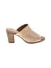 TOMS Tan Heels Size 7 1/2 - photo 1