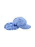 JoJo Maman Bebe 100% Polyester Blue Sun Hat One size (baby) - photo 1