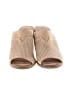 TOMS Tan Heels Size 7 1/2 - photo 2