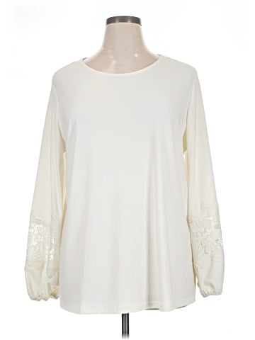 Dennis by Dennis Basso Long Sleeve Blouse (view 1)