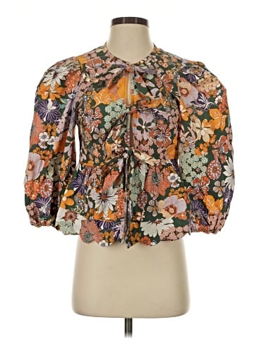 Listicle 3/4 Sleeve Blouse (view 1)