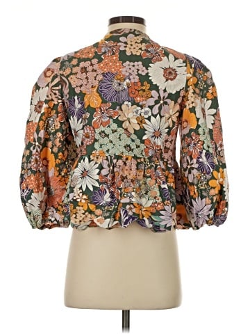 Listicle 3/4 Sleeve Blouse (view 2)