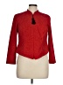 Jessica Howard 100% Polyester Red Jacket Size 14 (petite) - photo 1