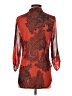 Auditions 100% Polyester Red 3/4 Sleeve Blouse Size S - photo 2