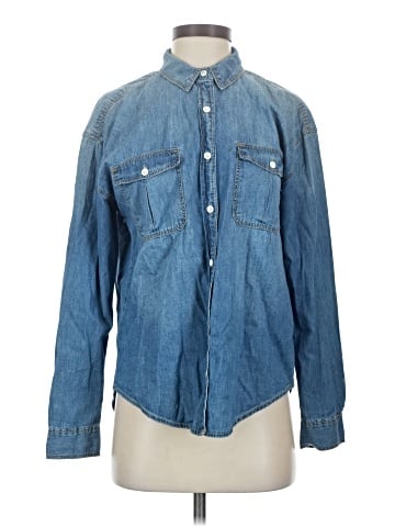 Forever 21 Long Sleeve Button-Down Shirt (view 1)