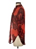 Auditions 100% Polyester Red 3/4 Sleeve Blouse Size S - photo 5