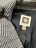 Anne Klein Houndstooth Gray Blazer Size 14 - photo 6