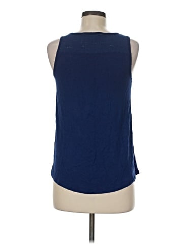 Buttons Sleeveless Blouse (view 2)