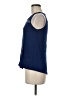 Buttons Blue Sleeveless Blouse Size M - photo 5