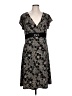 Elementz Paisley Black Casual Dress Size L - photo 1