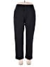 Lee Solid Black Casual Pants Size 16 (petite) - photo 1