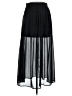 Cotton On 100% Polyester Solid Black Formal Skirt Size 6 - photo 2