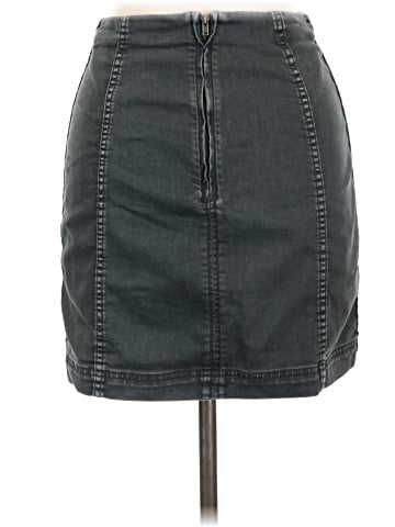 Free People Denim Skirt (view 2)
