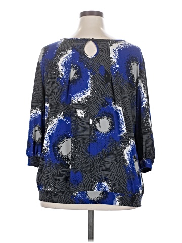 Apostrophe 3/4 Sleeve Blouse (view 2)