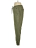 Ascend Solid Green Casual Pants Size M - photo 5