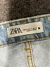 Zara Stars Blue Denim Shorts Size 12 - photo 3