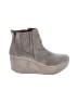 Yellow Box Gray Ankle Boots Size 8 1/2 - photo 1