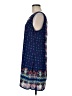 Artisan NY 100% Polyester Paisley Blue Casual Dress Size 6 - photo 5
