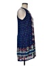 Artisan NY 100% Polyester Paisley Blue Casual Dress Size 6 - photo 4