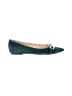 Nine West 100% Leather Teal Flats Size 9 1/2 - photo 1