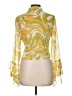 Dress Forum 100% Polyester Yellow Blazer Size M - photo 2