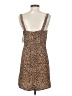 BP. 100% Polyester Animal Print Brown Cocktail Dress Size S - photo 2