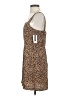 BP. 100% Polyester Animal Print Brown Cocktail Dress Size S - photo 5