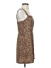 BP. 100% Polyester Animal Print Brown Cocktail Dress Size S - photo 4