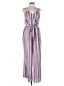 J for Justify Stripes Pink Jumpsuit Size XL - photo 1