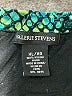 Valerie Stevens 100% Nylon Teal Sleeveless Blouse Size XL - photo 7