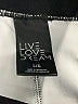 Live Love Dream Aeropostale Stripes Black Shorts Size L - photo 3