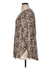 Apt. 9 Animal Print Tan Long Sleeve Blouse Size XL - photo 5
