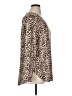 Apt. 9 Animal Print Tan Long Sleeve Blouse Size XL - photo 4