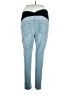 Isabel Maternity Color Block Blue Jeans Size 14 - photo 2