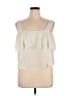 CAD 100% Polyester Ivory Sleeveless Blouse Size XL - photo 1