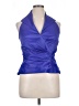 Tadashi Blue Sleeveless Blouse Size 14 - photo 1