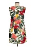 Lulus 100% Polyester Tropical Green Casual Dress Size M - photo 2
