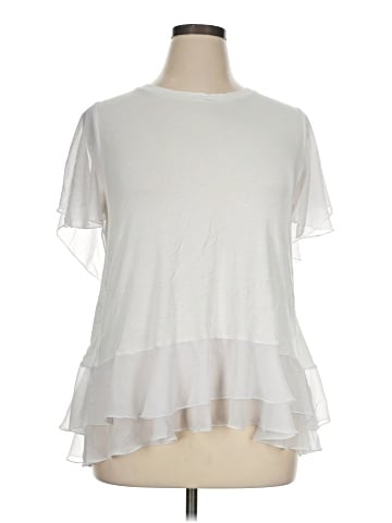 MULTIPLES Short Sleeve Top (view 1)