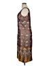 St. John Print Brown Cocktail Dress Size 16 - photo 5