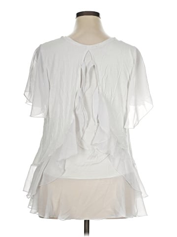 MULTIPLES Short Sleeve Top (view 2)
