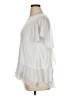MULTIPLES Ivory White Short Sleeve Top Size XL - photo 5