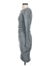 Leith Solid Gray Casual Dress Size XS - photo 5