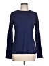 Sofibella Blue Long Sleeve T-Shirt Size L - photo 1