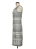 St. John Chevron-herringbone Gray Casual Dress Size 6 - photo 5
