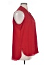 Jones Studio 100% Polyester Red Sleeveless Blouse Size XL - photo 4
