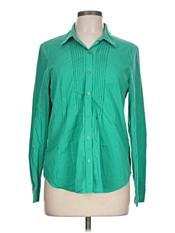 Jennifer & Grace Long Sleeve Button-Down Shirt (view 1)