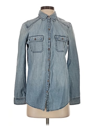 Rubbish Long Sleeve Button-Down Shirt (view 1)